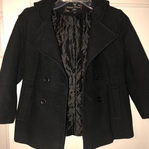 Girl’s peacoat